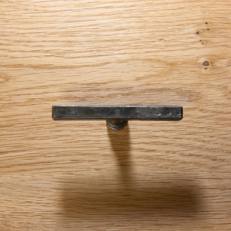 Fenstergriff Vierkant, beidseitig, grob geschmiedet