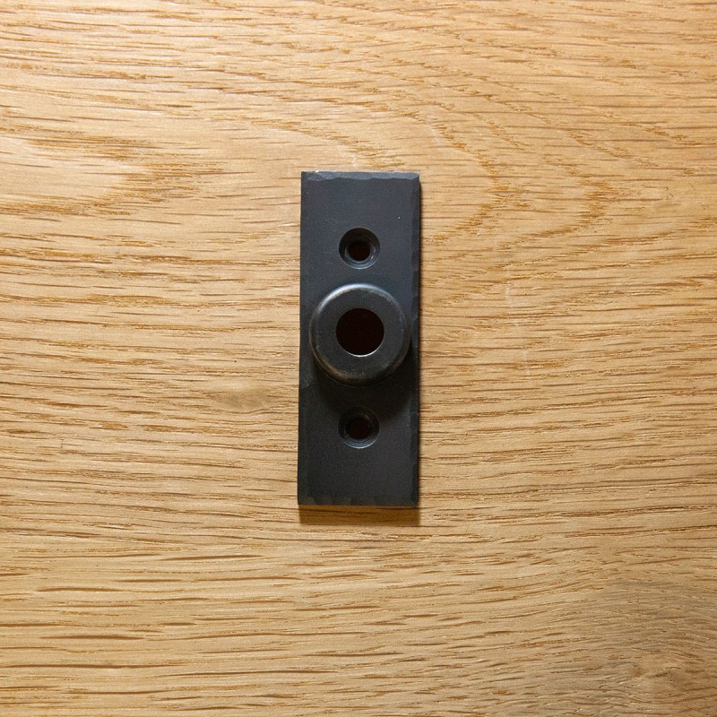 Schild, Kanten gerade handgehämmert