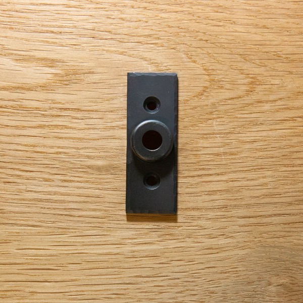 Schild, Kanten gerade handgehämmert