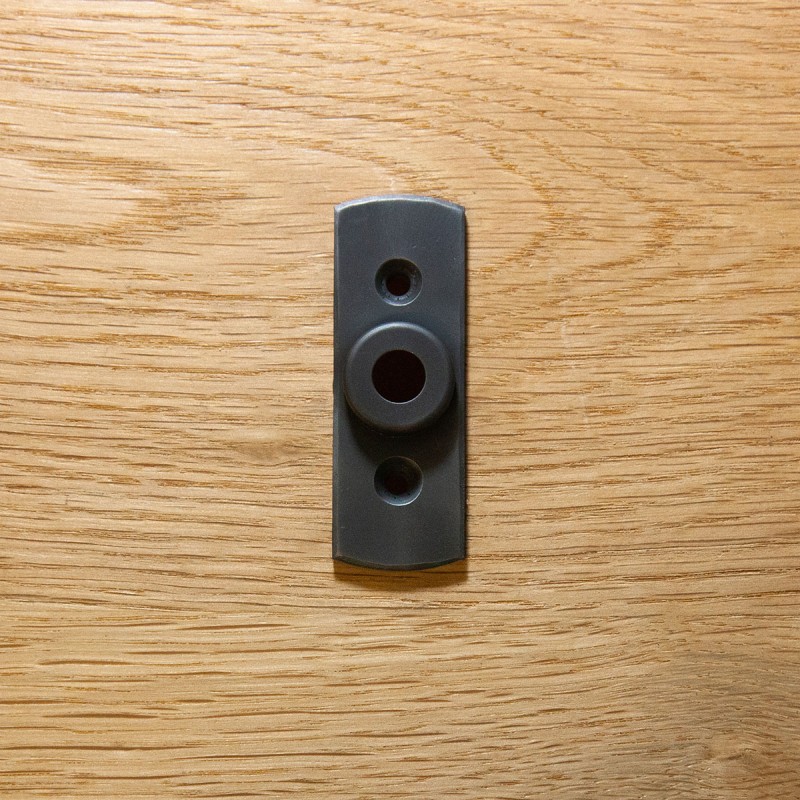 Schild rund, Kanten geprägt