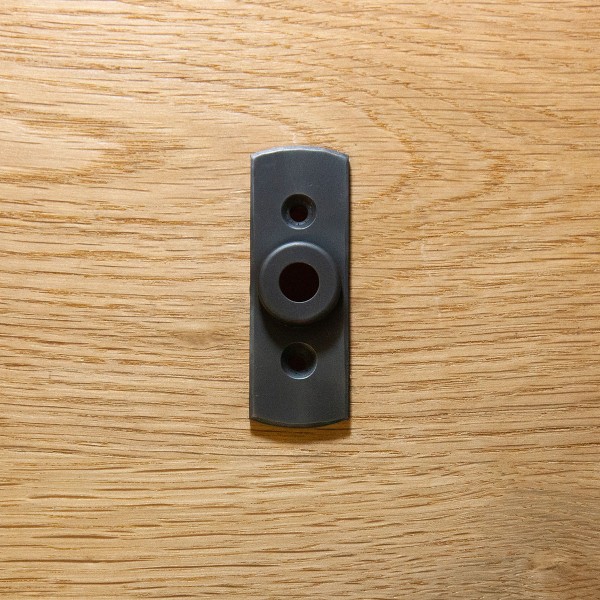 Schild rund, Kanten geprägt